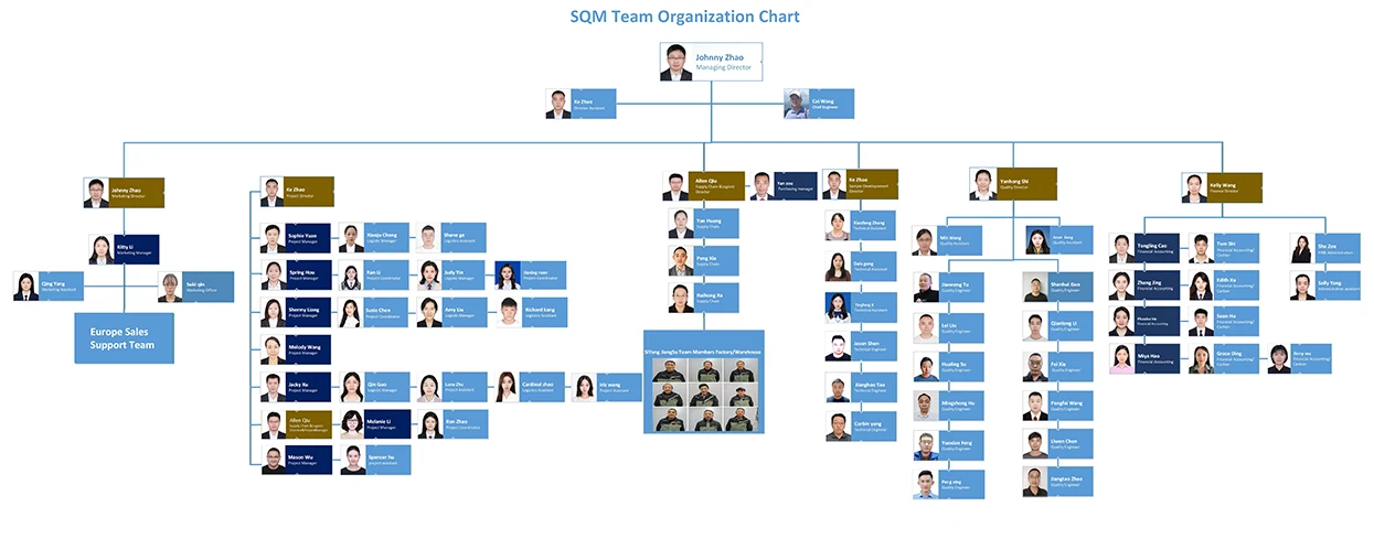 SQM TEAM ORGANIZATION CHART SQM TEAM ORGANIZATION CHART